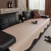 Nordic Faux Leather Sofa Cushion: Non-slip, Waterproof, Urine-Proof, Cat-Scratch Resistant, All-Season Backrest Cover Scarf