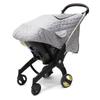 Baby Stroller Weather Shield Rain Cover Dustproof Breathable Baby Pushchair Cover with Visible Window & Storage Pocket