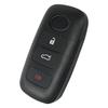 Replacement Key Fob With 2/3/4 Buttons 4A Chip And Black Plastic Shell Design 89994-BZ050 89994-BZ041 89994-BZ170