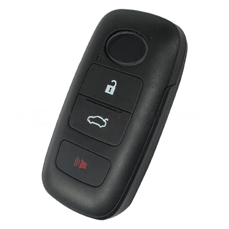 Replacement Key Fob With 2/3/4 Buttons 4A Chip And Black Plastic Shell Design 89994-BZ050 89994-BZ041 89994-BZ170