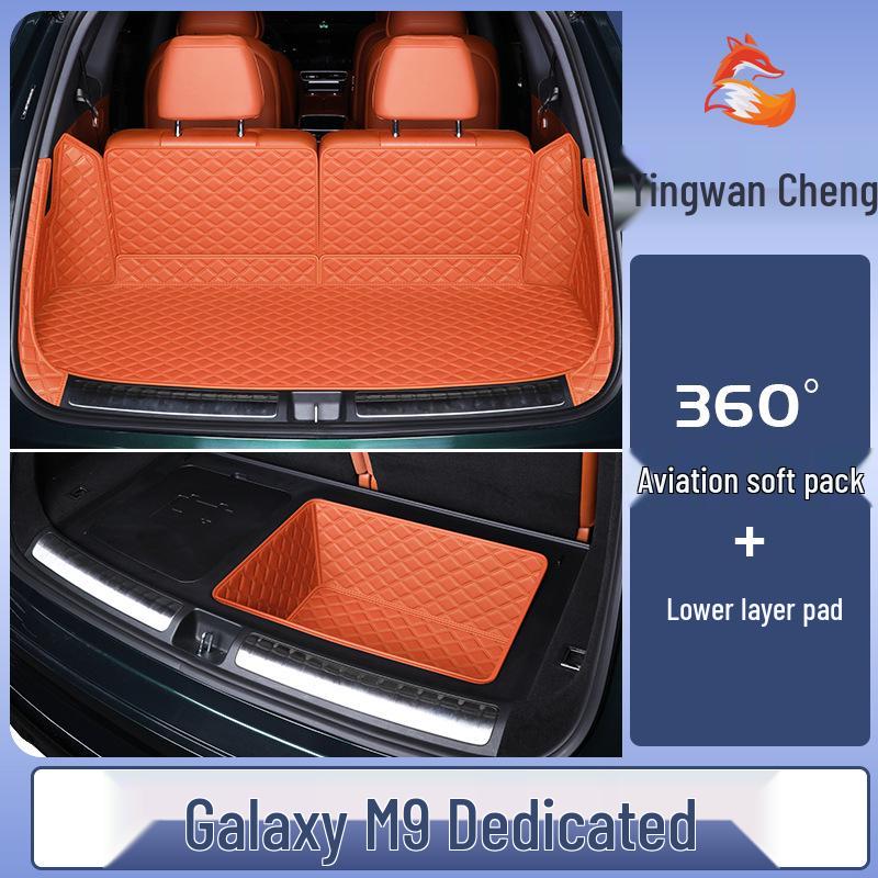 Geely Galaxy M9 Trunk Mat - Full Coverage Tailgate Mat & Car Interior Decoration Accessory
