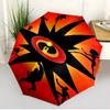 Incredibles Print Automatic Open Close Umbrella, Portable Foldable Umbrella, for Outdoor Commute Camping Trip, Ideal Birthday Gift