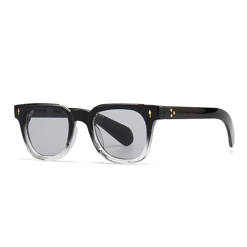 Trendy Women's Retro Round Frame Anti-UV Sunglasses