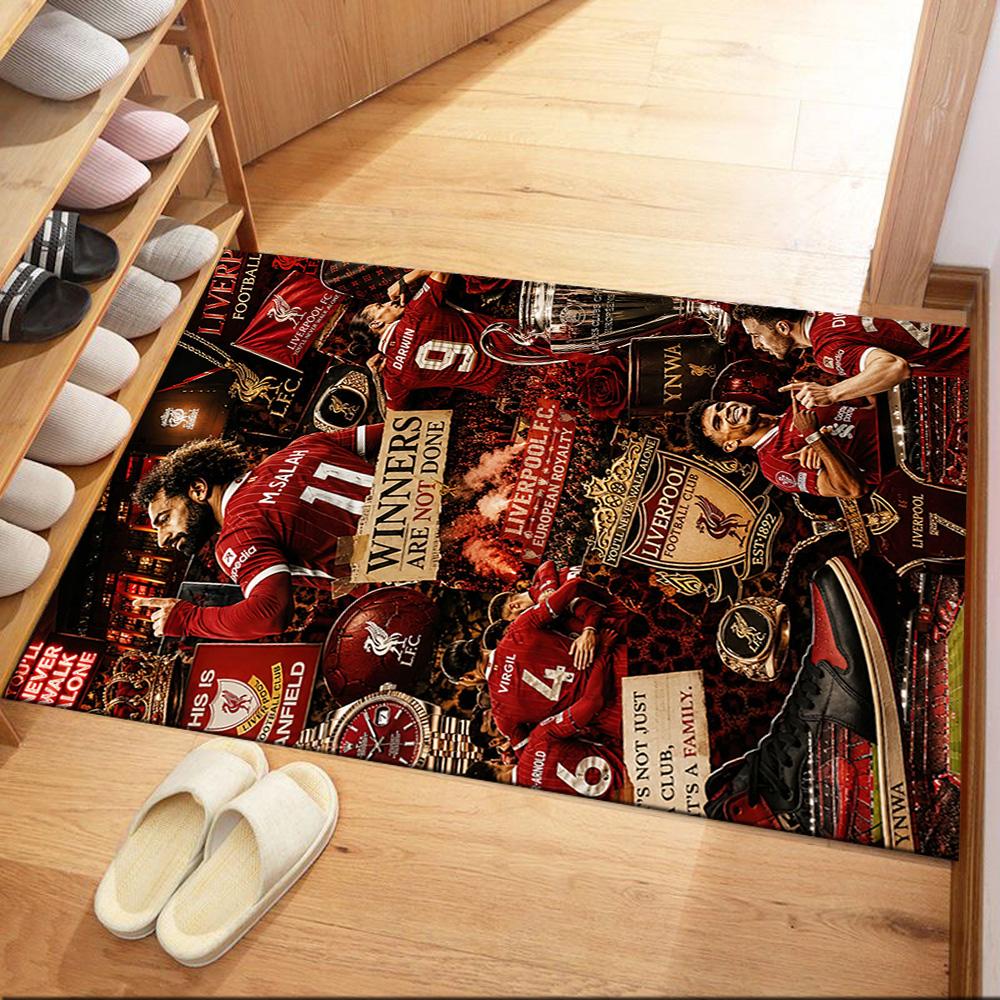 Liverpool Football Club Carpet Perfect For Entryway Outdoor Hallway Study Room Antislip Carpet Decorate Offices Wedding Party Gift