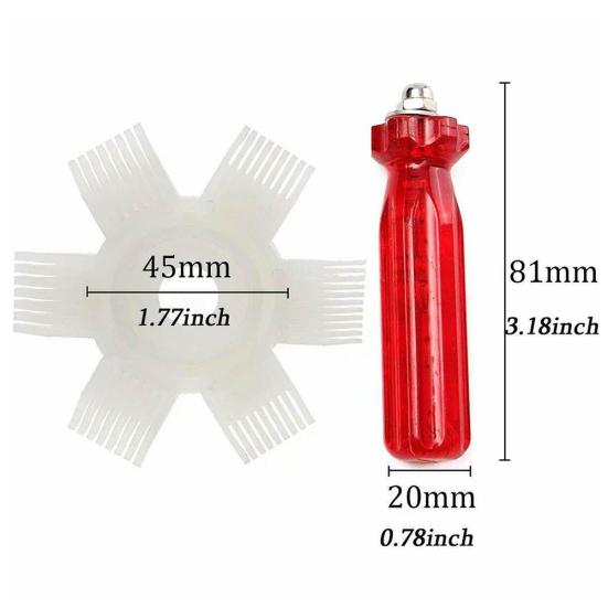 Air Conditioner Fin Condenser Comb Coil Cleaner Refrigeration Radiator Tool
