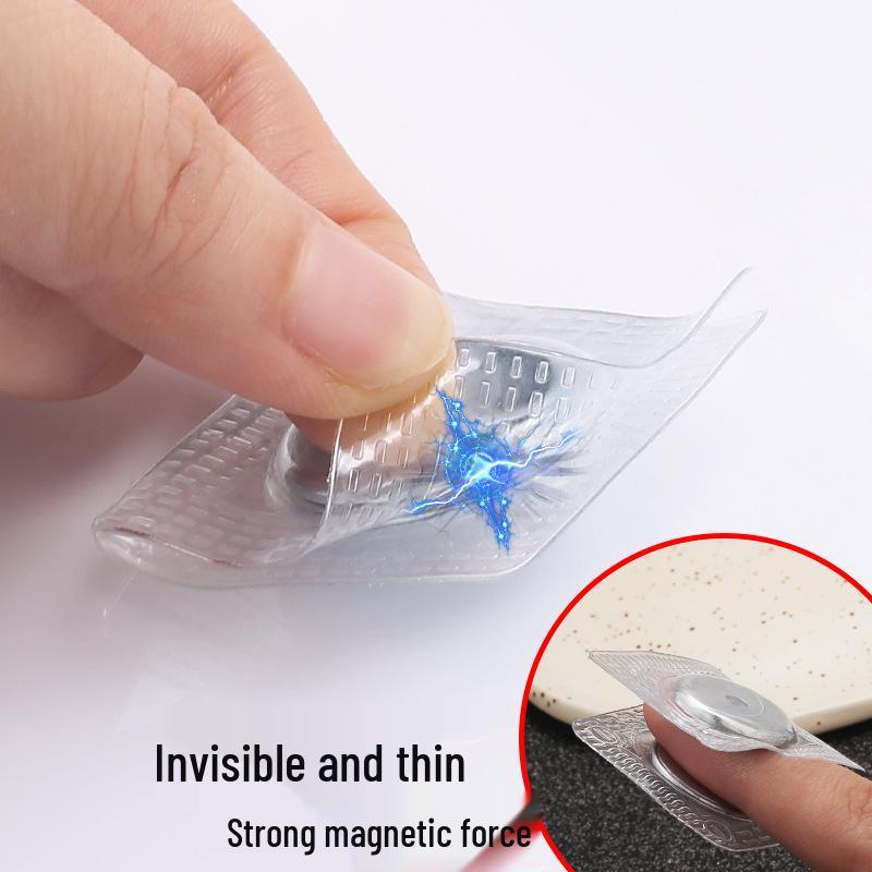 Magnetic Buckle Clothing Bags: Waterproof, Invisible, Strong Coat/Jacket Fasteners for Hand-Sewing.