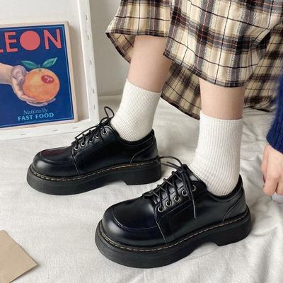 Platform Shoes Lolita Shoes Mary Janes Women 'S Shoes School Uniform Jk Student Shoes Women Girl Round Toe Lolita Vintage Oxford