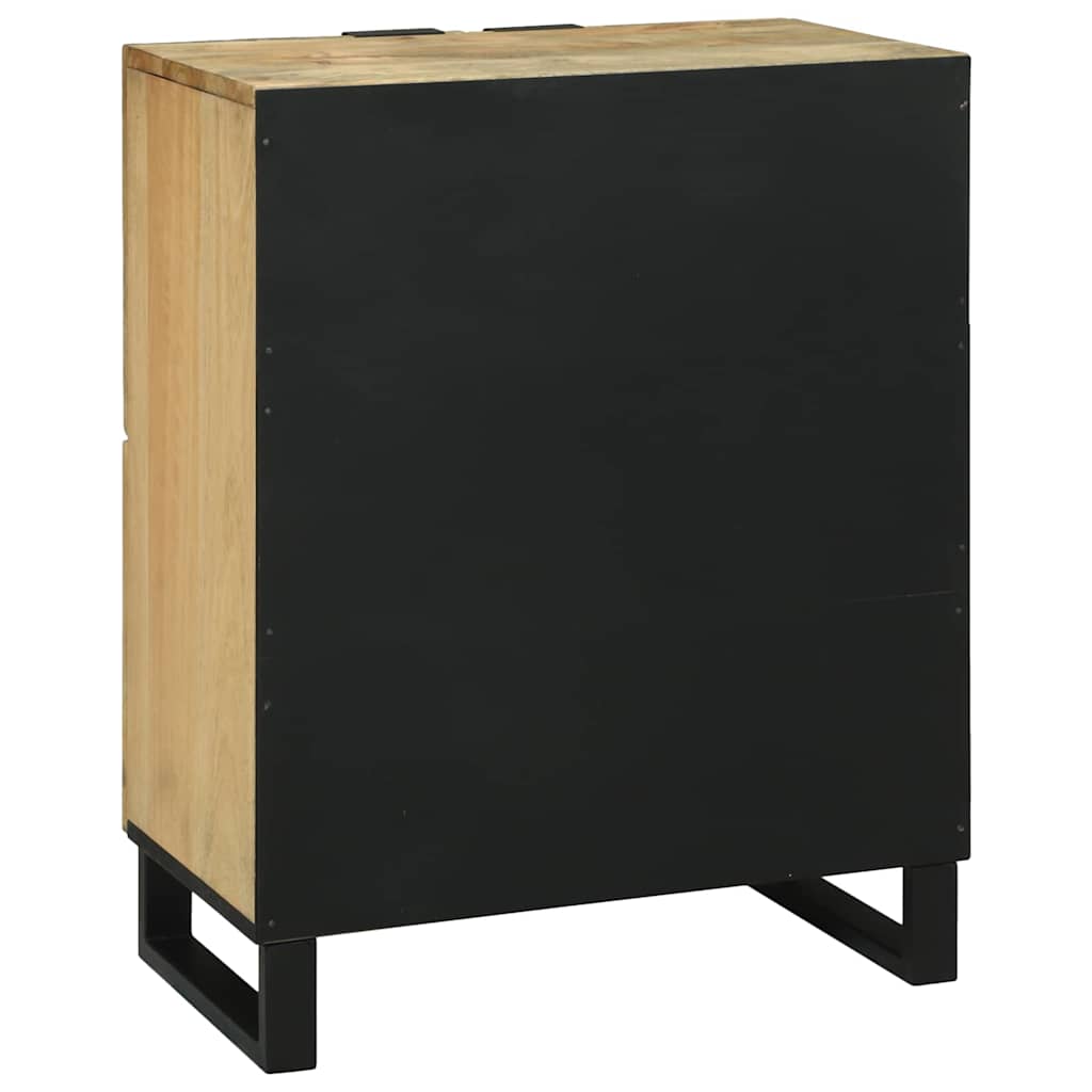 Sideboard Brown 60 X 33 X 75 Cm Solid Mango Wood
