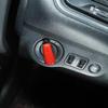 For 2011- Dodge Charger ABS Red Interior Headlight Switch Button Cover Trim