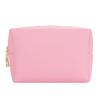 Cosmetic Bag Women Popular Product Pu Hand-Held Portable Square Waterproof Zipper Cute Travel Makeup Skincare Bag