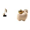Creative Resin Musical Animal Figurine Tabletop Ornament Decor Centerpiece for Desk Fireplace Patio