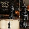 Halloween Resin Witch Figurine Decoration for Indoor or Outdoor Home Decor