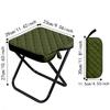 Water-proof Portable Folding Stool Strong Load-bearing Outdoor Small Stool Fishing Stool  Hiking