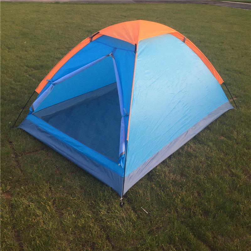 Lightweight Backpacking Tent, Easy Setup 2-Person Hiking Shelter, Compact & Portable for Outdoor Adventures, Single-Layer Design