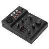 Compact Metal Digital Mixer Live Recording Audio Mixer Controller with Effects USB Power Supply