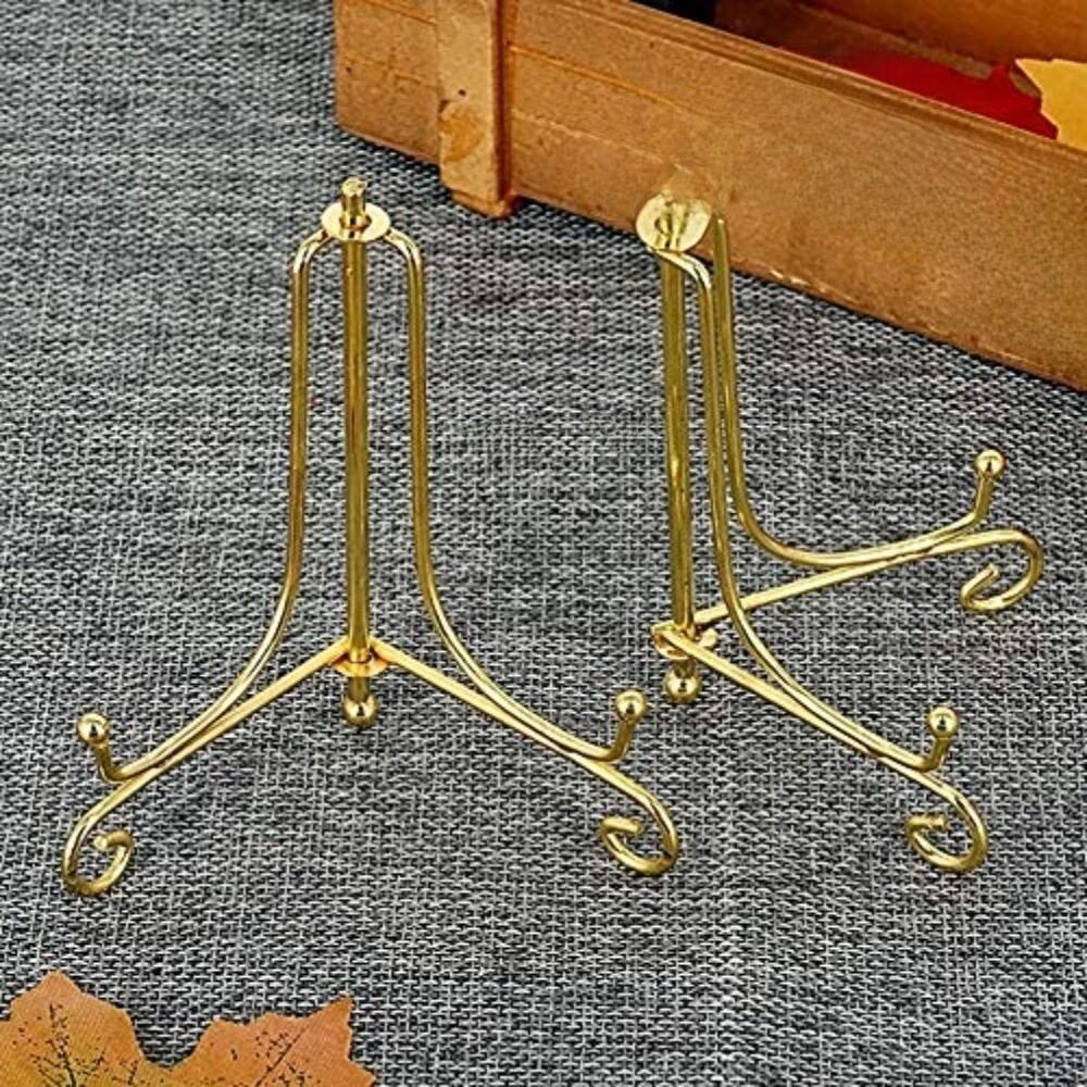 4 6 8 10 12inch Plate Stands Iron Photo Pedestal Durable Display Stand  Home Decoration