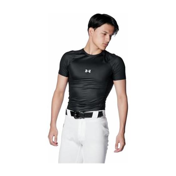 UNDER ARMOR Baseball Baselayer UA Isochil Compression Short Sleeve Crew Shirt Men s