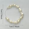 Vintage Unregelmäßiges Barockperlenarmband, Glänzendes Helles Perlenarmband, Elegante Accessoires für Damen, Muttertagsgeschenk