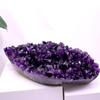 Amethyst Natural Carefully High Purple Crystal Raw Feng Good Purple Crystal [TANAKA YA] Cluster, Stone, Selected, Quality, Approx. 1909058mm,