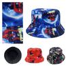 European And American Spider-man Cartoon Printed Cotton Fisherman Hat Sun Hat