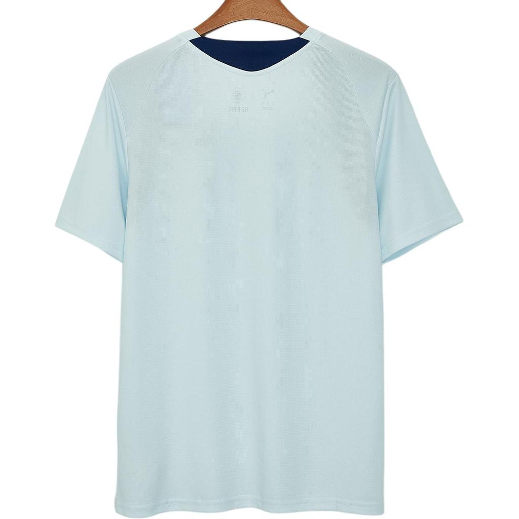 Puma Manchester City Training Short Sleeve Football Jersey Player Edition Unisex tops 786214-20