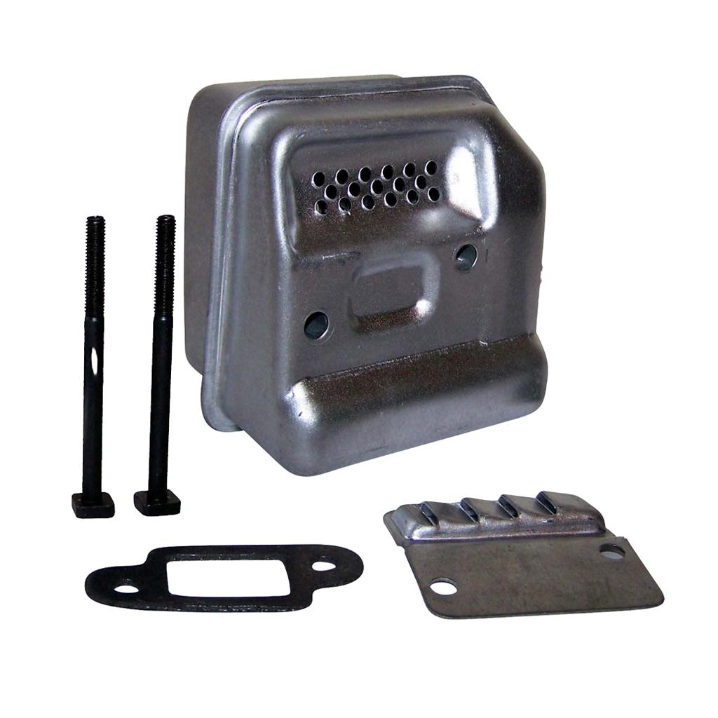 Set de tobe de eșapament pentru piese de ferăstrău cu lanț cu șurub de garnitură Se potrivește pentru Stihl 017 018 MS170 MS180 Înlocuiește piese Unelte de grădină