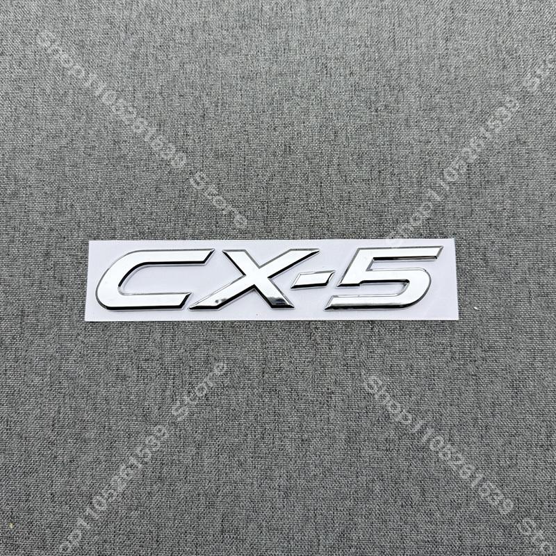 Voor MAZDA CX-5 Voorgrille badge Logo Achterklep Kofferbak Embleem Badge Decals Voor CX-5 SKYACTIV AWD SKYACTIVG Auto Stickers wpmek99