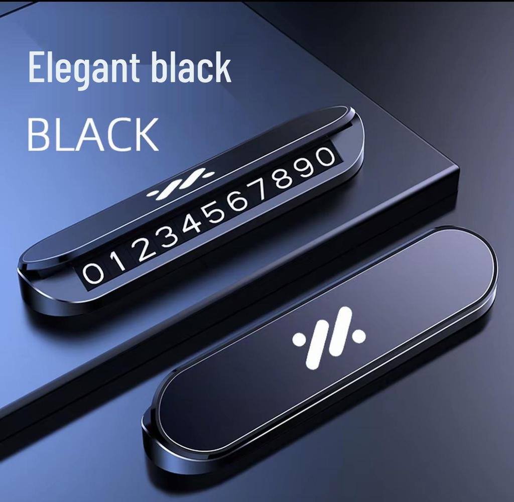 Zhiji LS Series Concealed Temporary Parking Number Plate