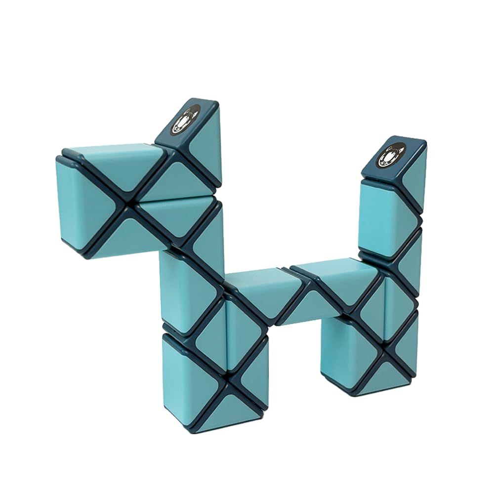 

Magic Snake 24-Piece, 36-Piece, 48-Piece 3D Puzzle, Compatible Intelligence Development, Brain Training, Educational Toy, Stress Relief,