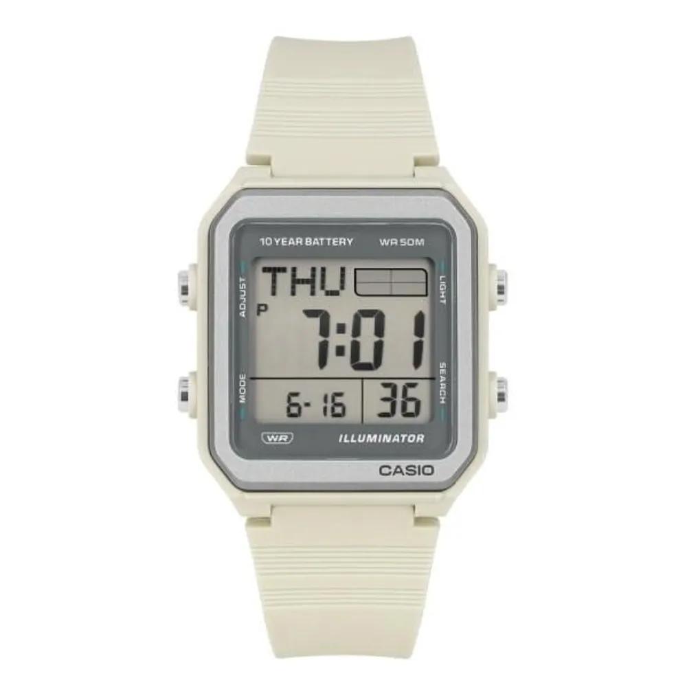 [Cio] W-221H-8AVDF Digital Square Vintage Retro Unisex Urethane Watch W-221H-8AVDF