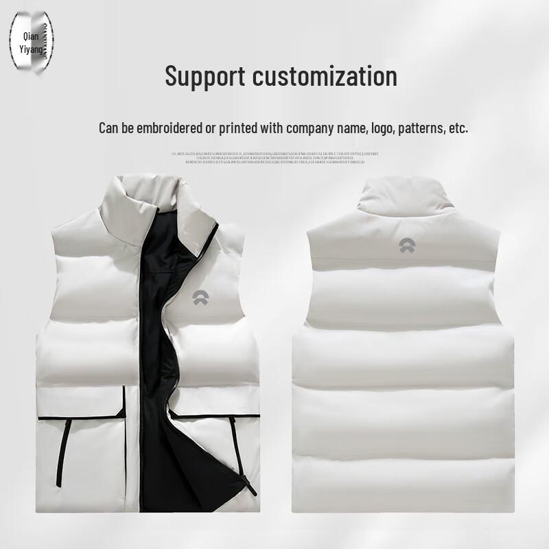 Qianyiyang Unisex gesteppte Weste