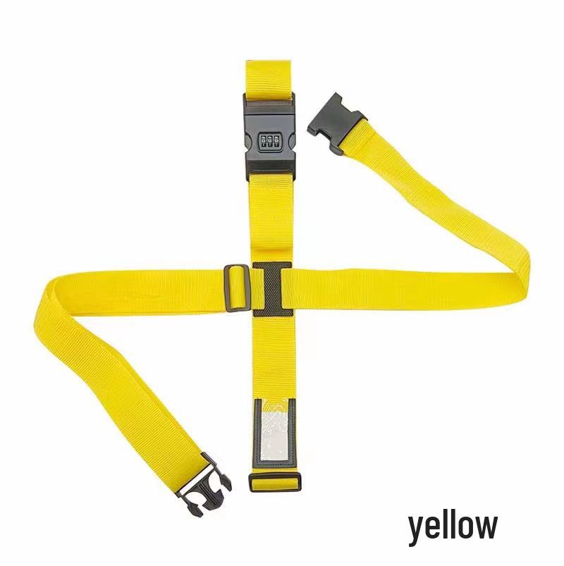 Secure Polypropylene TSA Lock Luggage Strap with Buckle for Cross-Border Travel