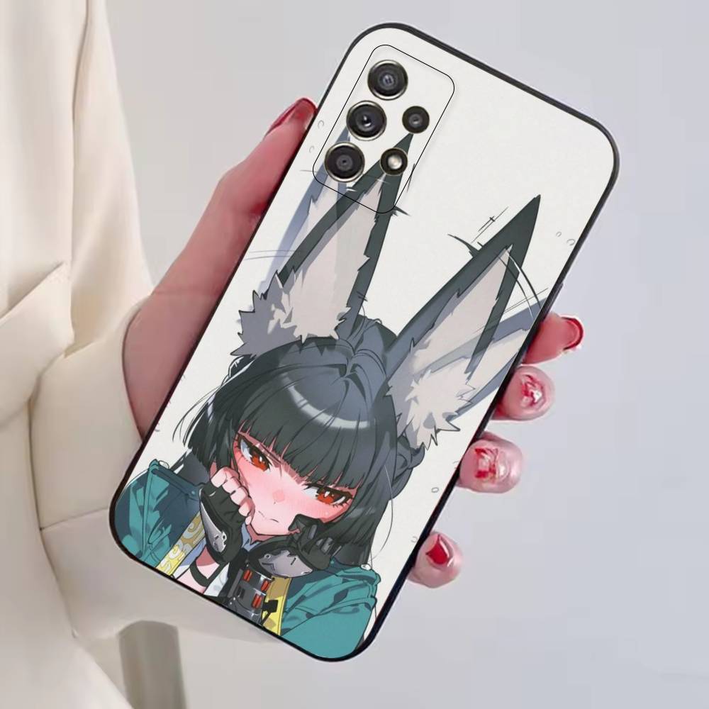Game ZZZ Hoshimi Miyabi  Phone Case For Samsung S25,S24,S21,S22,S23,S30,Ultra,S20,Plus,Fe,Lite,Note,10,Black Cover