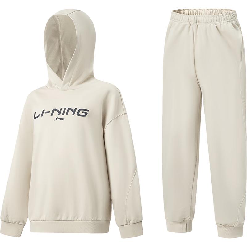 Li-Ning Kids  Hooded Sweatshirt & Jogger Set 170