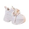 Dad Shoes Small Thick-soled Heightening Women's Shoes Autumn New Sports and Leisure Shoes Muffin Shoes