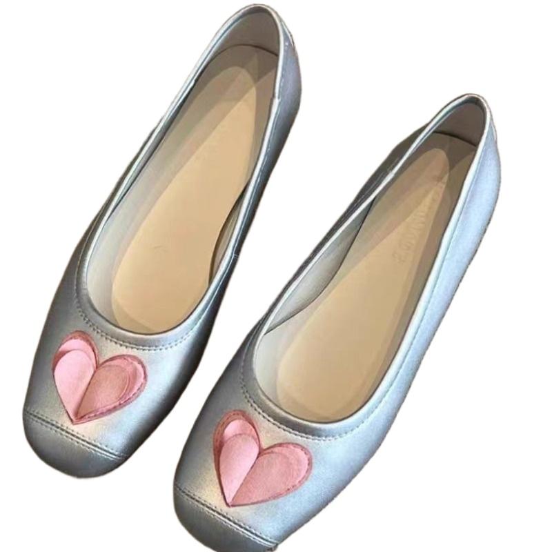 Fashion Shoes Female 2025 New Shallow Women's Flats Fashion Color Matching Daily Hot Sale Round Toe Concise Best Seller Flat Low Heels