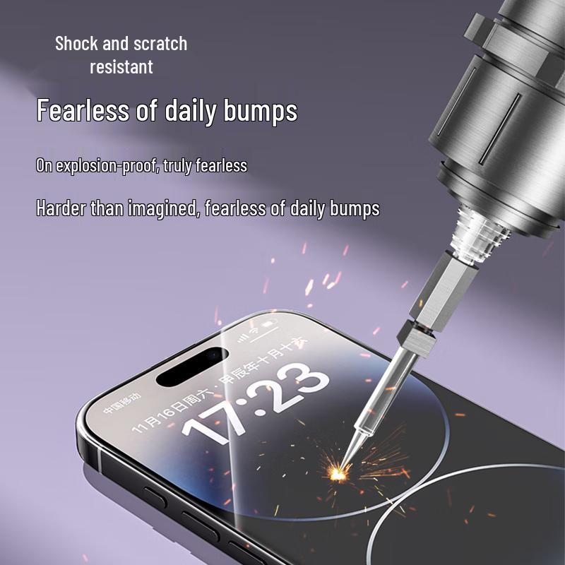 Shangsu iPhone Tempered Glass Screen Protector with Dust-Free Applicator