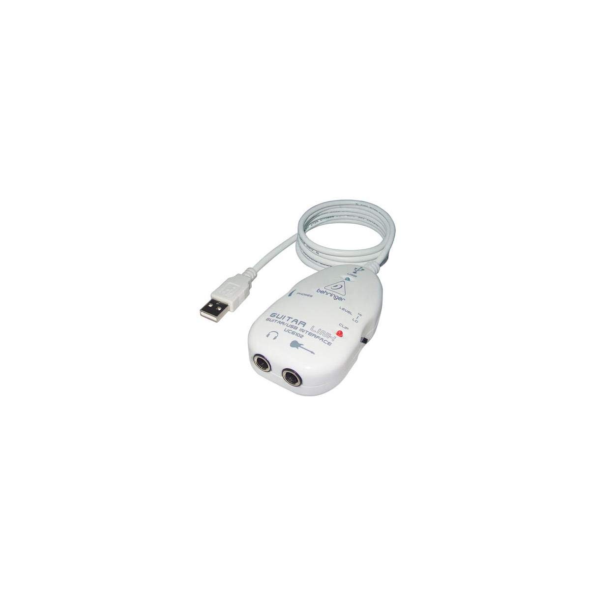 

Гітара Behringer для аудіоінтерфейсу USB UCG102 GUITAR LINK білий