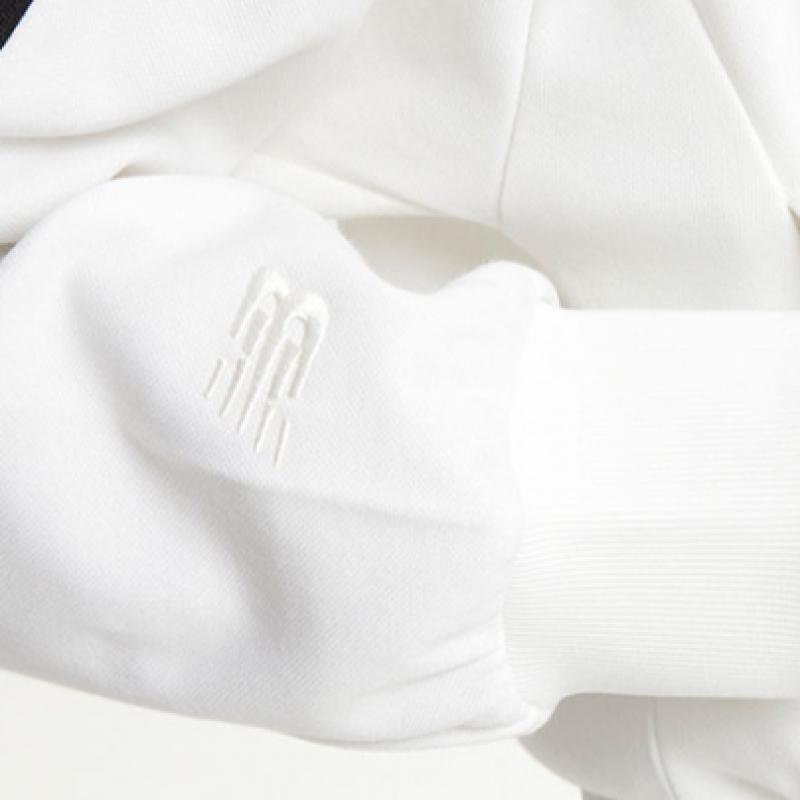 New Balance Nbmde4w142 Women Essential Track Jacket  Ivory 