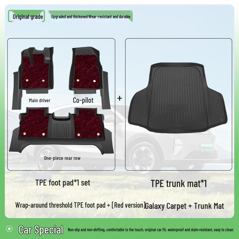 2026 Haval Menglong TPE Floor Mats for Fuel Version Cars - All-Inclusive Original Car Carpet Accessories