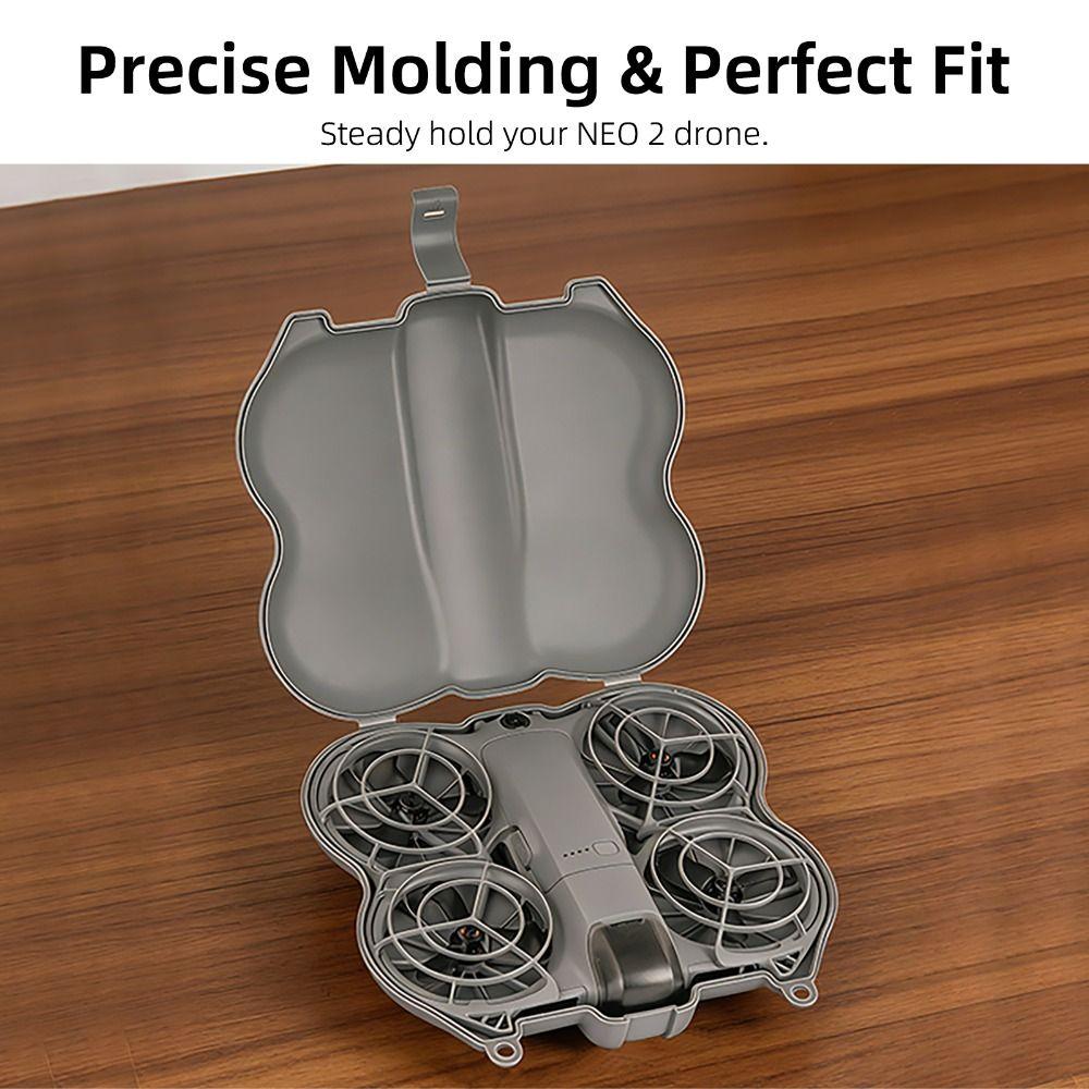 Portable Drone Storage Box Butterfly Design Hard Shell for DJI NEO 2 Drone Accessories