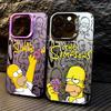Funny Cartoon S-Simpsons Phone Case for Xiaomi Redmi Note 7 8 9 9S 10 11 12 13 14 15 Pro Plus 4G 5G Anti Fall Matte Back Cover