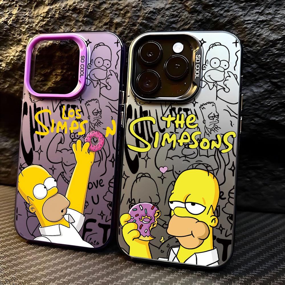 Funny Cartoon S-Simpsons Phone Case for Xiaomi Redmi Note 7 8 9 9S 10 11 12 13 14 15 Pro Plus 4G 5G Anti Fall Matte Back Cover