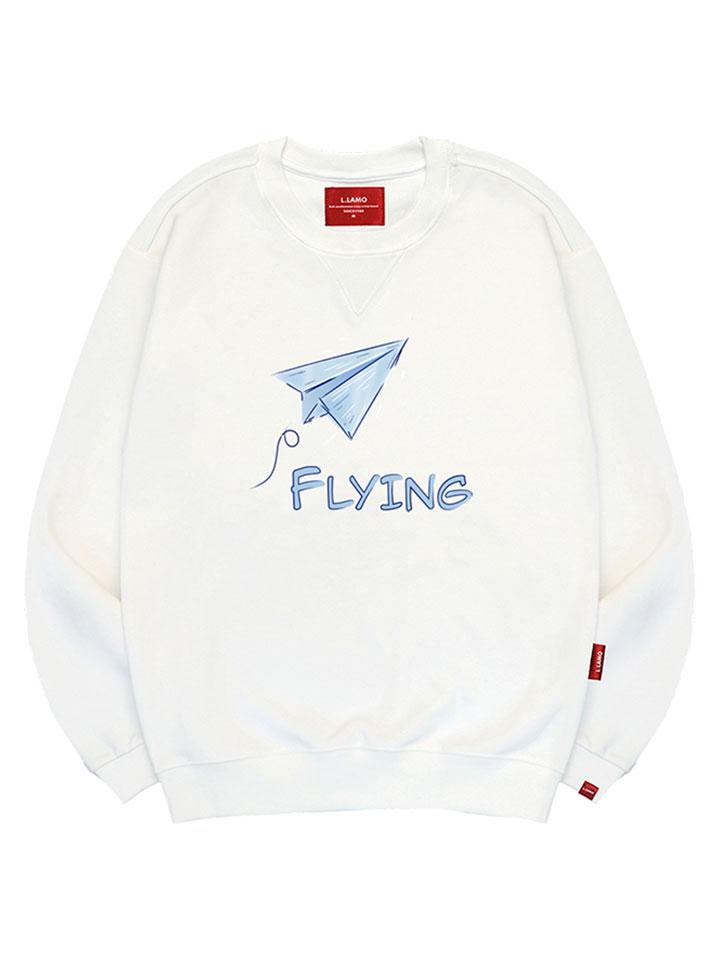 Ellamo Flying Sweatshirt Unisex Big Size S~4Xl (Type A)