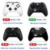 EASEGMER 6-in-1 Swap Thumbstick Replacement Magnetic Joystick for Xbox One Elite Series 2 Controller (Black)