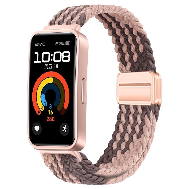 Nylon Loop Bracelet for Huawei Band 10 Sport Breathable Wristband for Huawei Band 8 9 10 Strap Replaceable Watchband Accessories