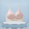 Soft Lifting Fixed Cup, Seamless Back, No Steel Ring Support, Bra Thin Summer