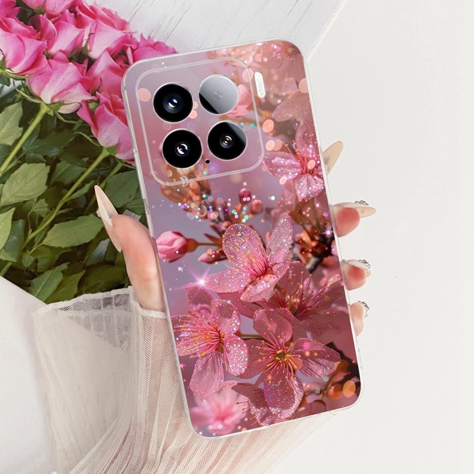 For Xiaomi Mi 15 Pro 5G Case Luxury Butterfly Painted Cover Soft Silicone Phone Case For Xiaomi 15 Pro Mi15 Pro 5G Fundas Bumper