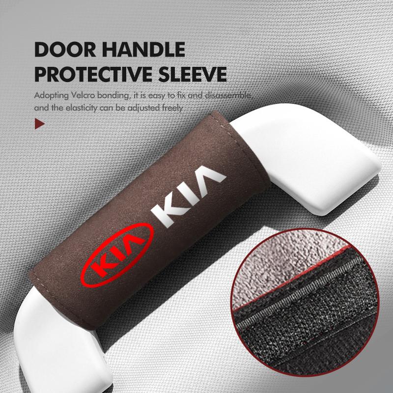 RRPM6 For KIA Car Roof Armrest Pull Cover Handle Gloves Protection Auto Interior Accessory Cerato Proceed Venga Stonic Picanto Sorento