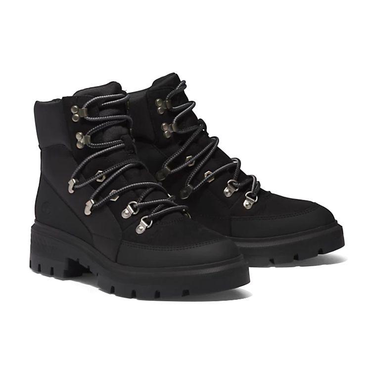 Timberland Cortina Valley Casual Comfortable Mid-Calf Outdoor Boots Women Boots Black A5NJ7015